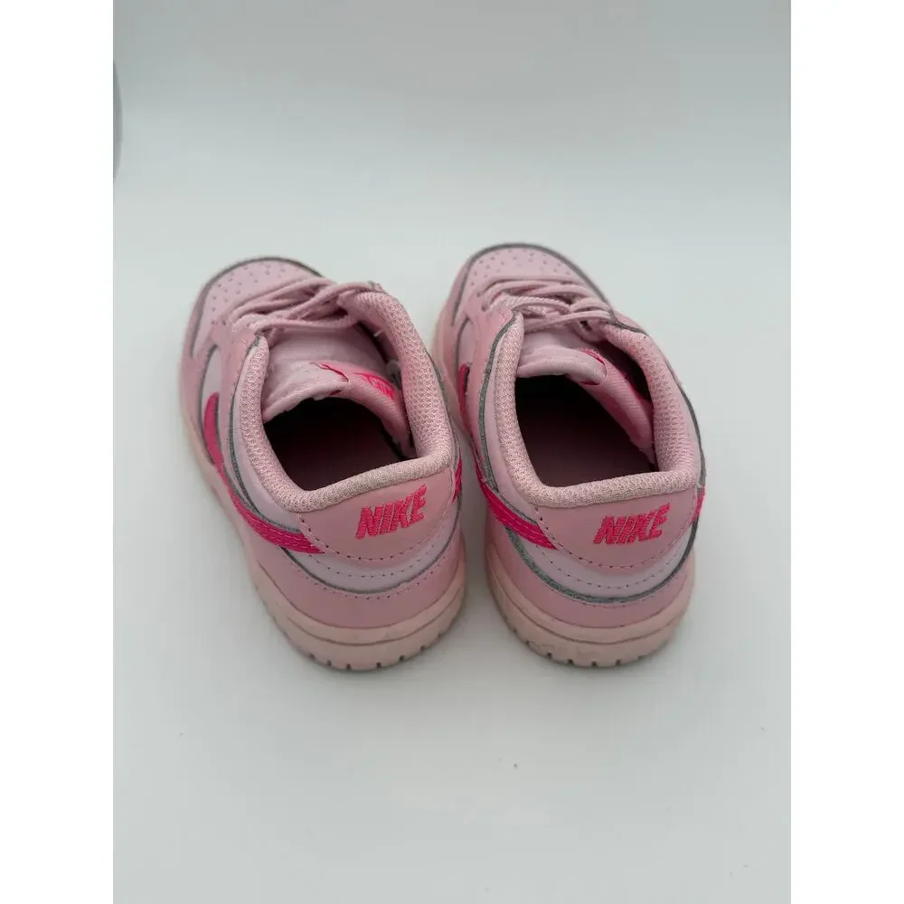 Nike Dunk Low Pink Baby/Toddler Shoes Size 7